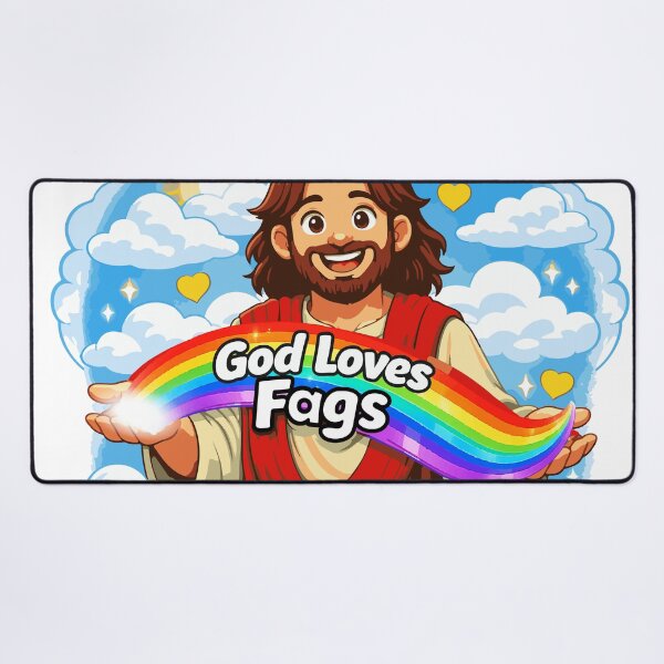 Item preview, Happy Pride Protest - God Loves designed and sold by alphr3D.