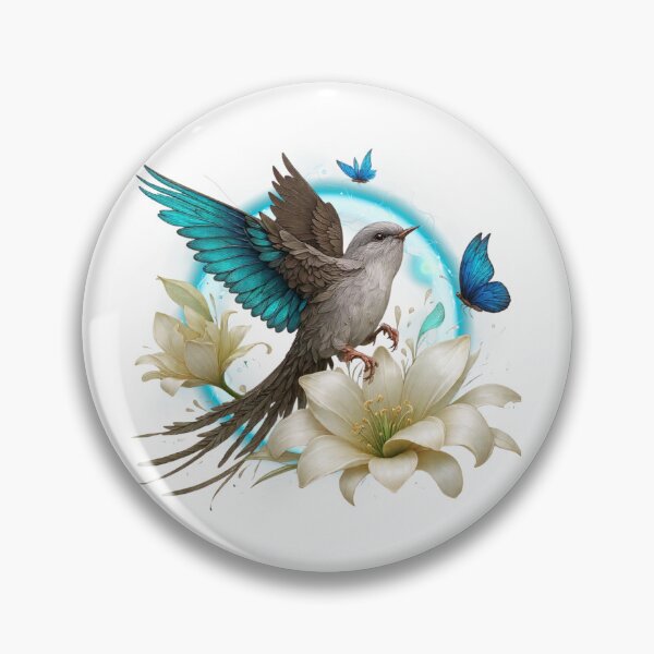 Item preview, bird of light and freedom designed and sold by Bulle de Savon.