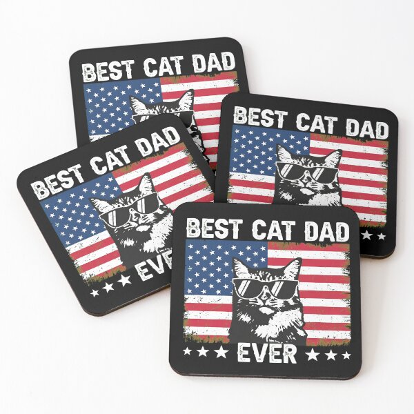 Item preview, Best Cat Dad Ever American Flag Pet Lover designed and sold by GiaoCalonas.