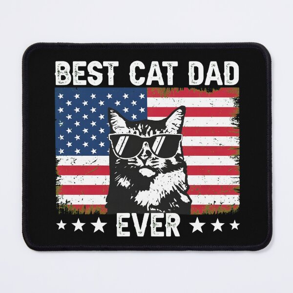 Item preview, Best Cat Dad Ever American Flag Pet Lover designed and sold by GiaoCalonas.