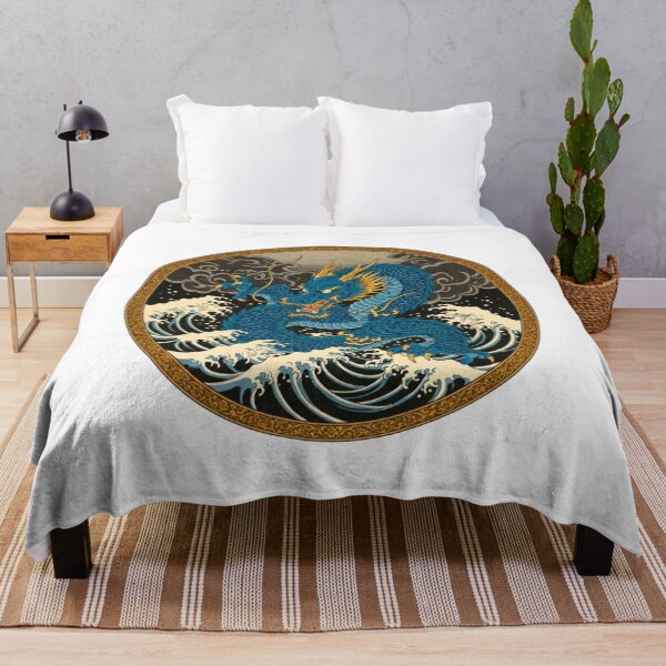 Item preview, #4 Seiryu | Blue Wave Dragon designed and sold by FUJIYAMA-JAPAN.