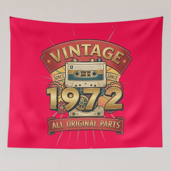 Item preview, Vintage 1972 All Original Parts Retro Cassette Design designed and sold by L&L.