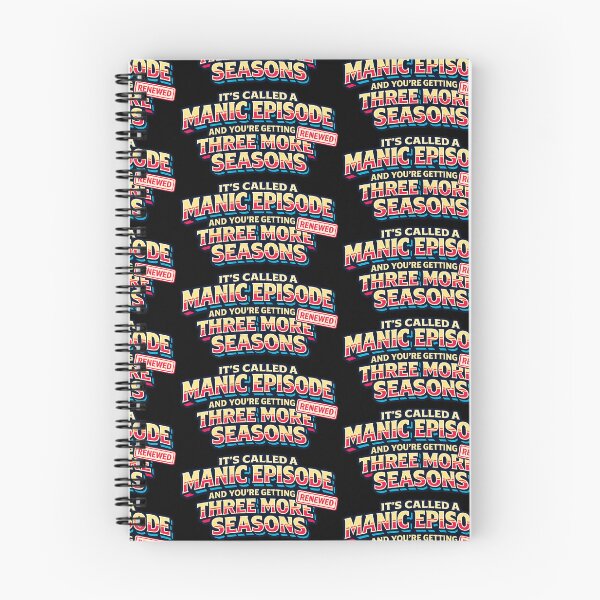 Item preview, Its Called A Manic Episode Funny Chaotic Quote designed and sold by TeeTimeTreasure.