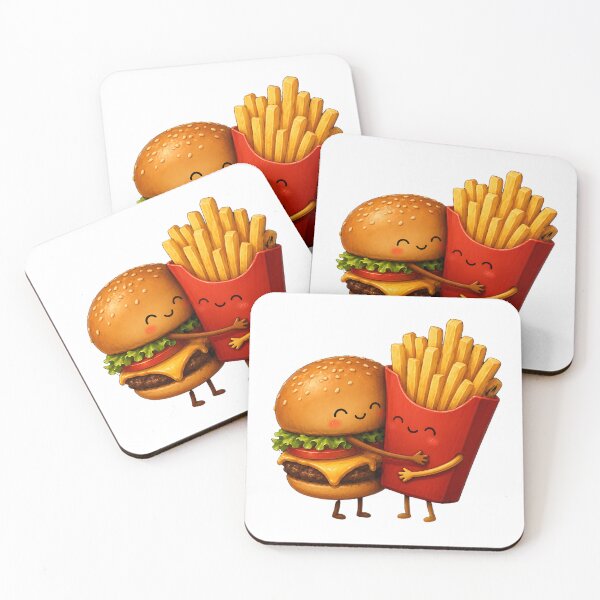 Item preview, Burger & Fries Best Friends  designed and sold by Jaideep Walia.