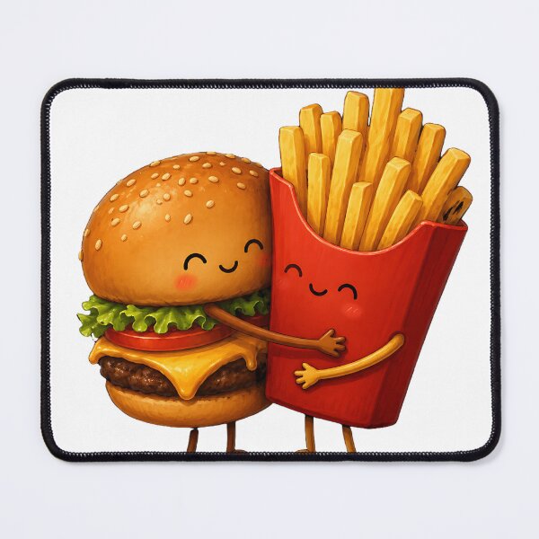 Item preview, Burger & Fries Best Friends designed and sold by Jaideep Walia.