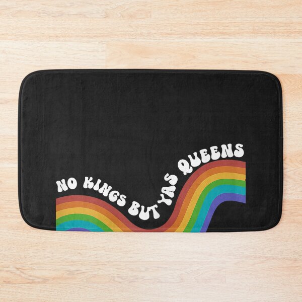Item preview, Rainbow Funny No Kings but YAS Queens Sarcastic Saying LGBT designed and sold by CriseldaBruning.