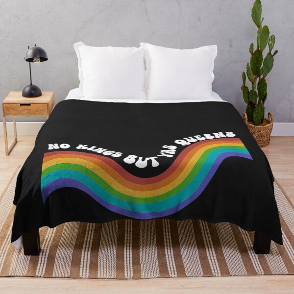Item preview, Rainbow Funny No Kings but YAS Queens Sarcastic Saying LGBT designed and sold by CriseldaBruning.