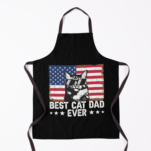 Item preview, Best Cat Dad Ever USA Flag Cool Kitty Dad designed and sold by GiaoCalonas.
