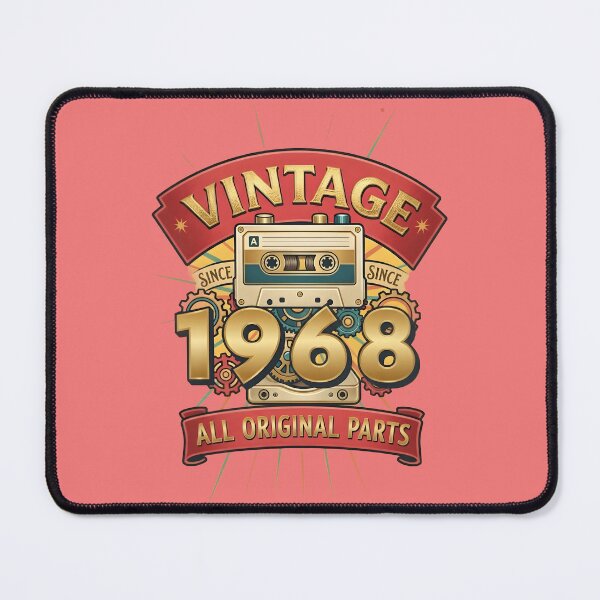 Item preview, Vintage 1968 All Original Parts Retro Cassette Design designed and sold by L&L.