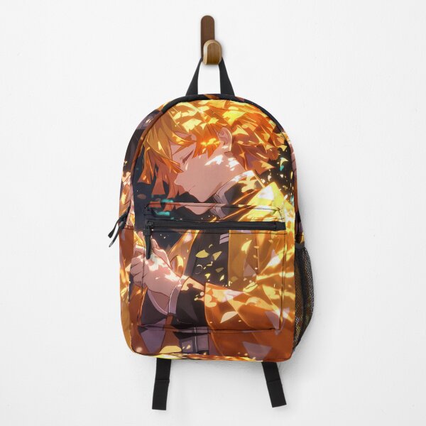 Item preview, Zenitsu Agatsuma Demon Slayer Golden Lightning Calm designed and sold by earlobejerk.