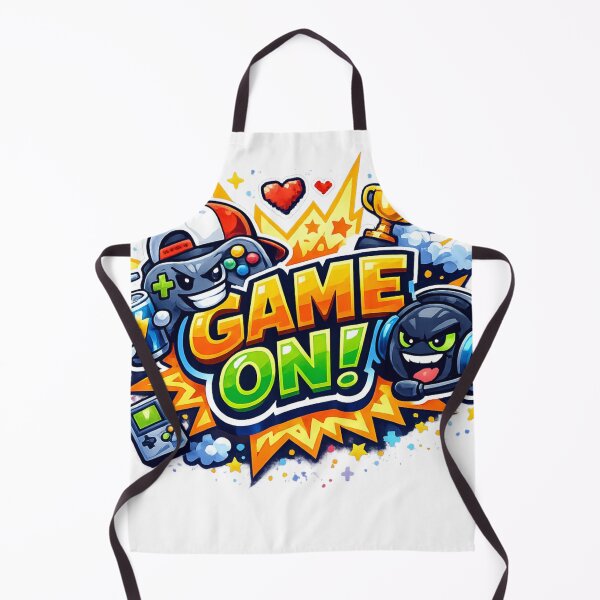 Item preview, GAME ON! – Retro Cartoon Gaming Sticker designed and sold by AstraDrip Studio.