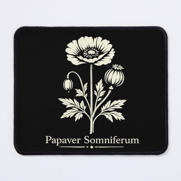 Item preview, Opium Poppy Shirt Dark Academia Botanical Papaver Somniferum Gothic Plant designed and sold by nbg2012.