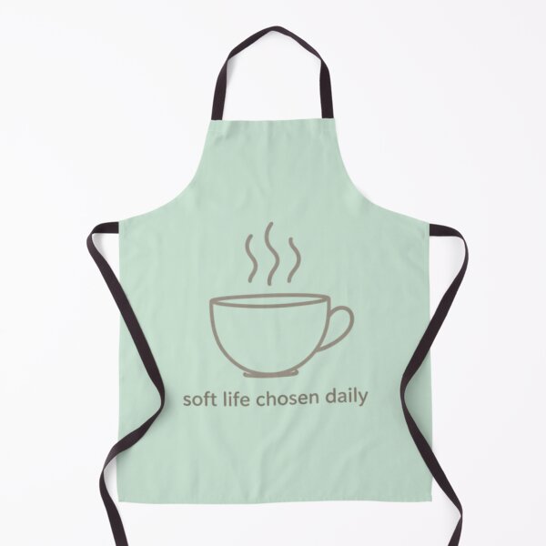 Item preview, Soft Life Chosen Daily – Minimalist Affirmation Typography Design designed and sold by CosmicQuietLab.