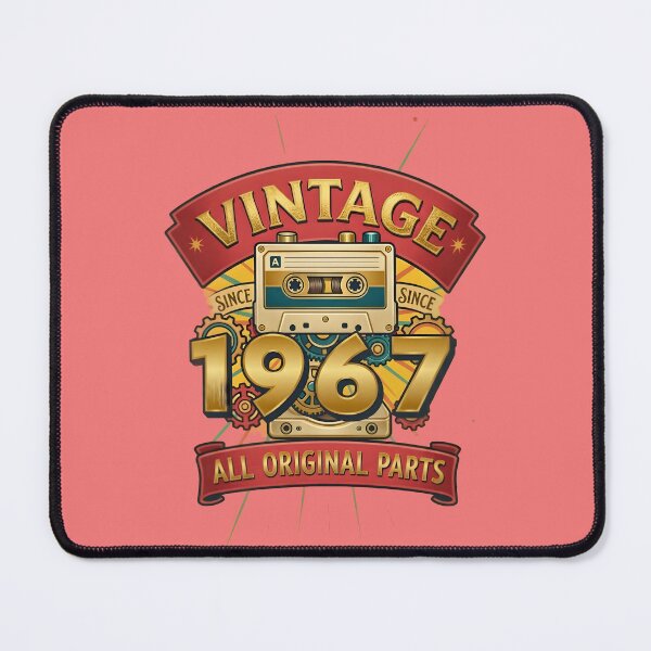 Item preview, Vintage 1967 All Original Parts Retro Cassette Design designed and sold by L&L.