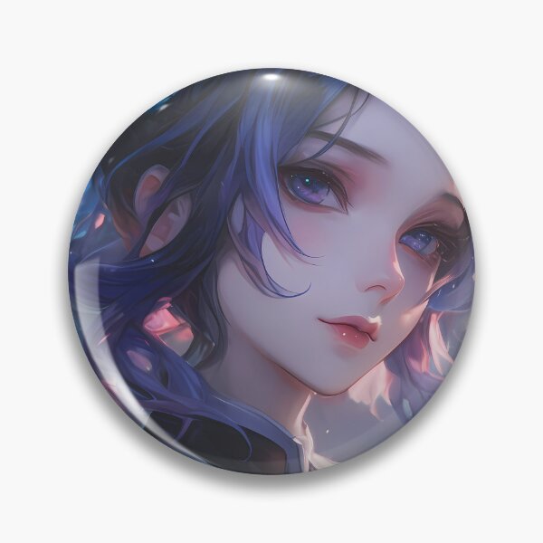 Item preview, Shinobu Kocho Demon Slayer Butterfly Moonlit Serene Aura designed and sold by earlobejerk.