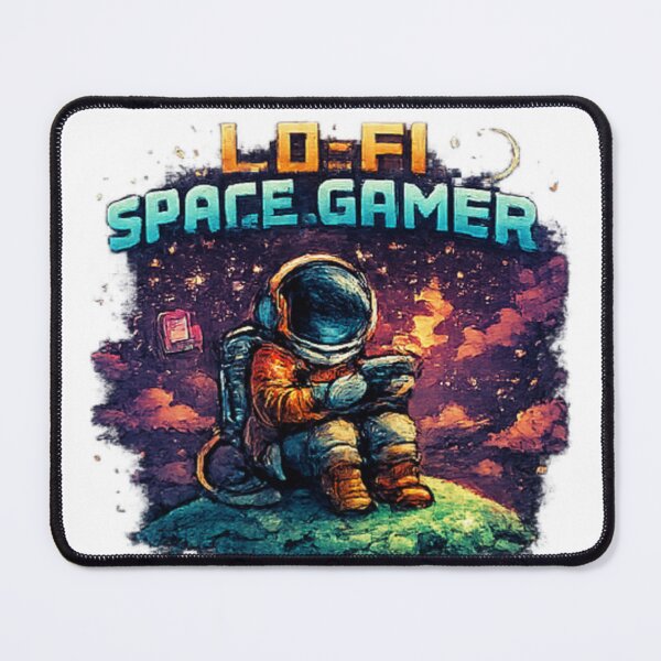 Item preview, Lo-Fi Space Gamer Astronaut Art designed and sold by GUINewAlex.