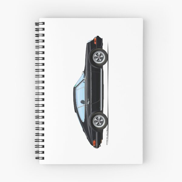 Item preview, PORSCHE 911T 2.4 NEGRO DE 1972 designed and sold by Grubby Fingers Aircraft Illustration.