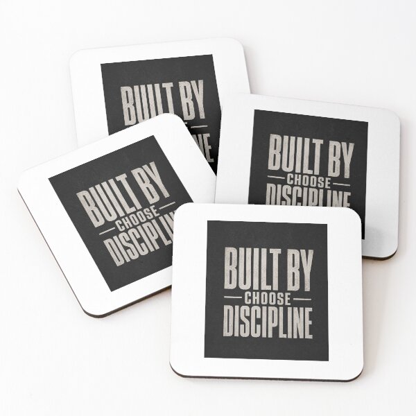 Item preview, Choose Discipline Statement Dark Typography Design designed and sold by PrintxforxYou.