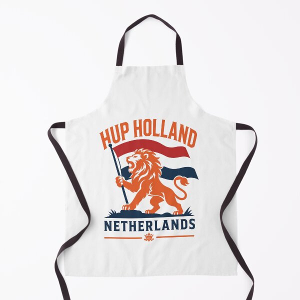 Item preview, Hup Holland, Netherlands Flag Lion, Nederland Dutch Orange T-Shirt  designed and sold by Artimax-Studio.