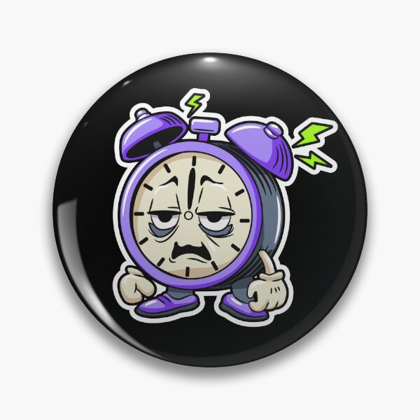 Item preview, Sleep Deprived Alarm Clock Character designed and sold by Marvin4321.