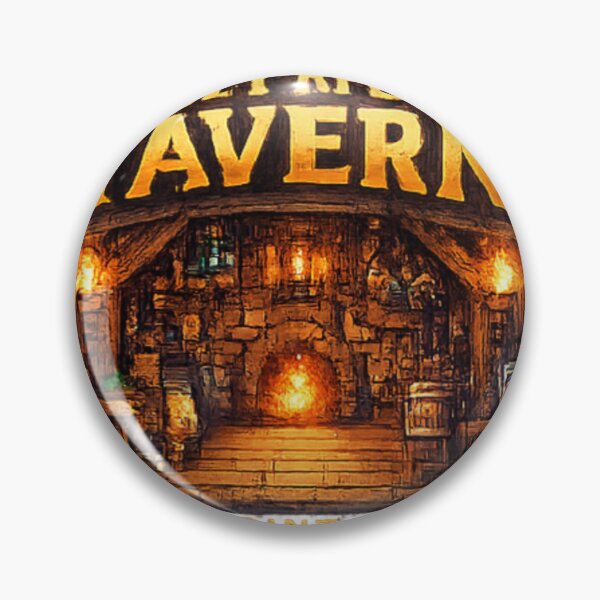 Item preview, Cozy RPG Tavern Save Point Found Art designed and sold by GUINewAlex.