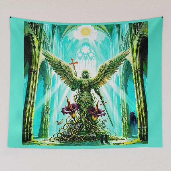 Artikelvorschau, Dark Gothic Art & Kunstdrucke (1:1 Quadratische Poster) entworfen und verkauft von Cyber-ART-Studio.