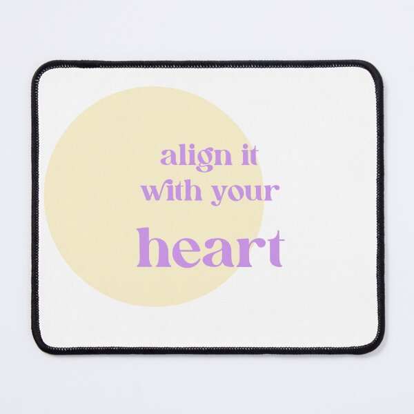 Item preview, align it with your heart designed and sold by krstyd.