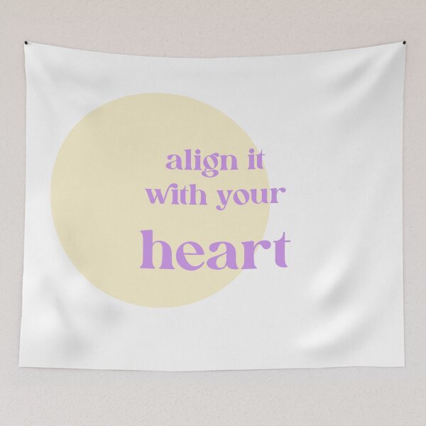 Item preview, align it with your heart designed and sold by krstyd.