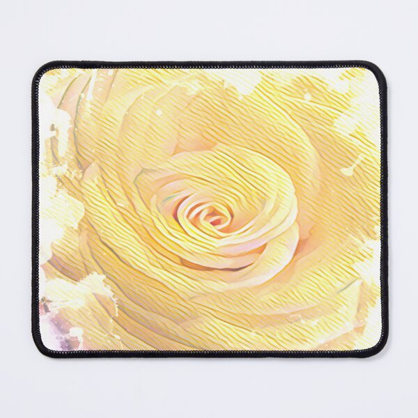 Item preview, Sunny Yellow Rose Watercolor Vignette Digital Art designed and sold by BalkanBloom.