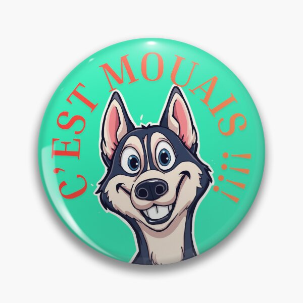 Item preview, Smiling Husky: "Yeah, whatever!!!" designed and sold by Art70shop.