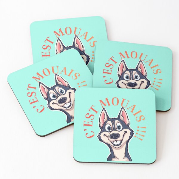 Item preview, Smiling Husky: "Yeah, whatever!!!" designed and sold by Art70shop.