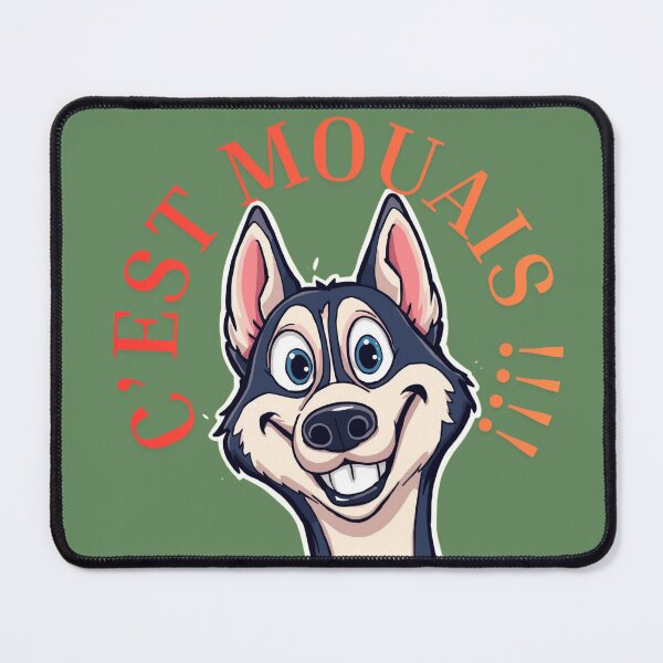 Item preview, Smiling Husky: "Yeah, whatever!!!" designed and sold by Art70shop.