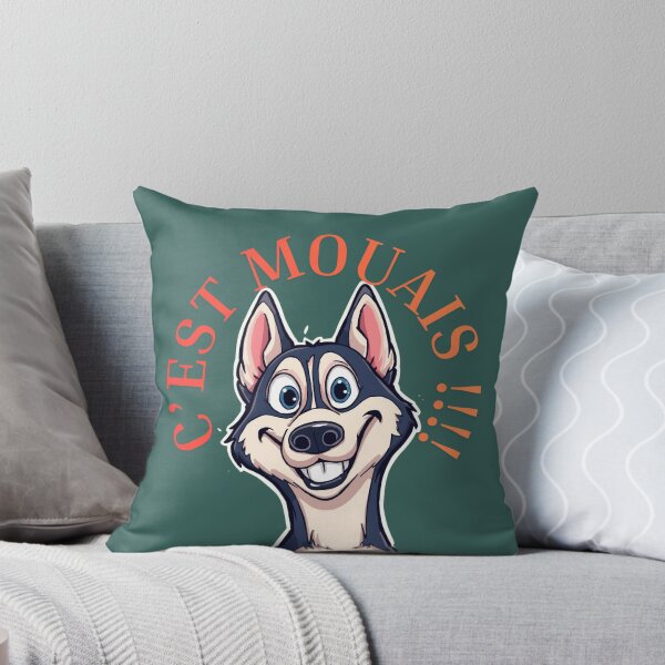 Item preview, Smiling Husky: "Yeah, whatever!!!" designed and sold by Art70shop.