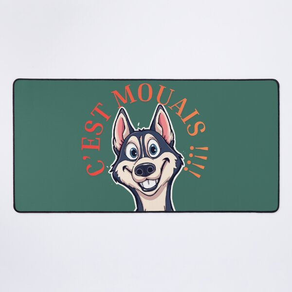 Item preview, Smiling Husky: "Yeah, whatever!!!" designed and sold by Art70shop.