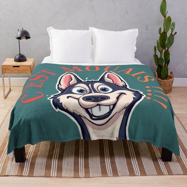 Item preview, Smiling Husky: "Yeah, whatever!!!" designed and sold by Art70shop.
