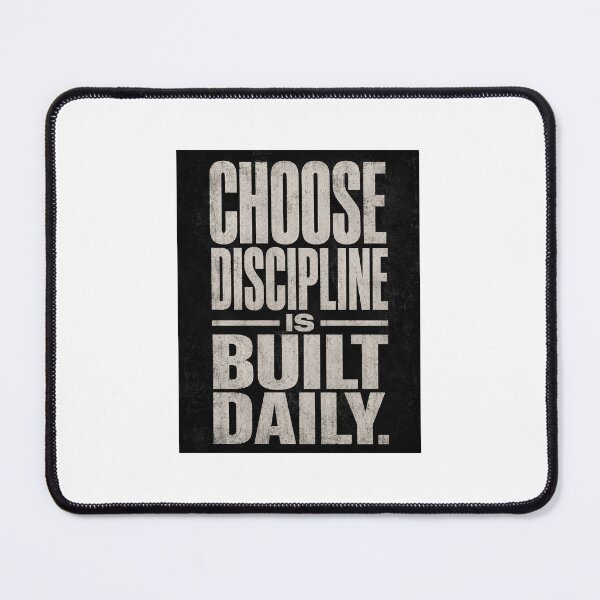 Item preview, Choose Discipline Quote Minimalist Streetwear Design designed and sold by PrintxforxYou.