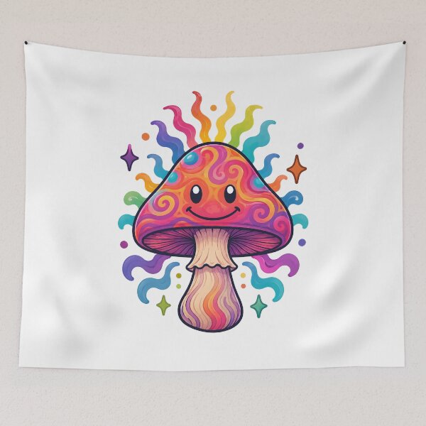 Item preview, Happy Magic Mushroom designed and sold by Artmares.