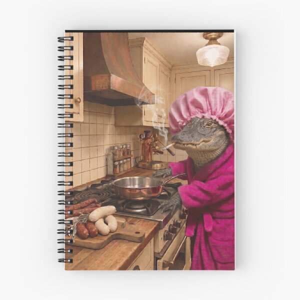 Item preview, Funny Alligator Housewife Brainrot Meme Animal Lover designed and sold by TerryConnells.