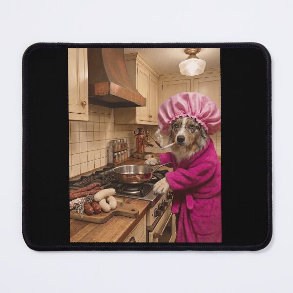 Item preview, Funny Australian Shepherd Housewife Brainrot Meme Dog Owner designed and sold by TerryConnells.