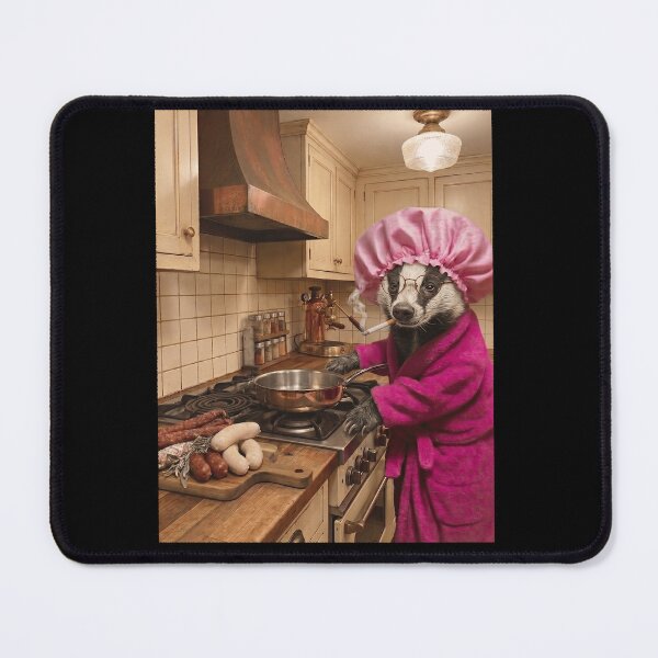 Item preview, Funny Badger Housewife Brainrot Meme Animal Lover designed and sold by TerryConnells.
