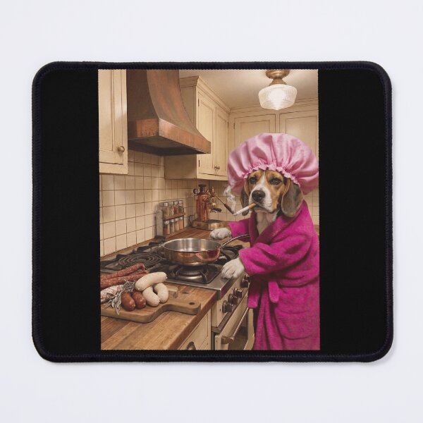 Item preview, Funny Beagle Housewife Brainrot Meme Dog Owner designed and sold by TerryConnells.