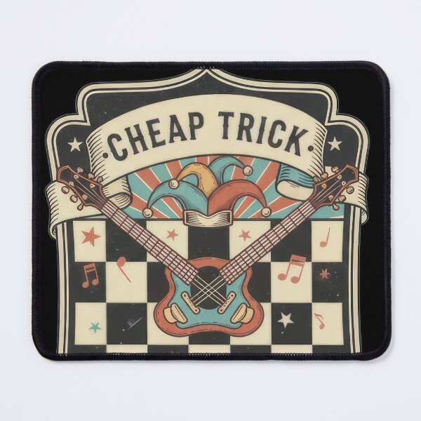 Item preview, Cheap Trick - The Jester’s Double Neck Est. 1974 #6193 designed and sold by trusty-ben-art.