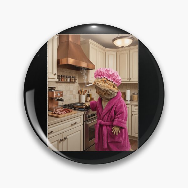 Item preview, Funny Bearded Dragon Housewife Brainrot Meme Animal Lover designed and sold by TerryConnells.