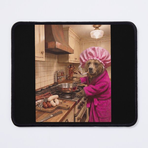Item preview, Funny Bear Housewife Brainrot Meme Animal Lover designed and sold by TerryConnells.