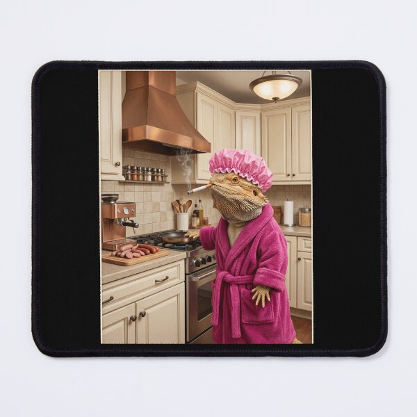 Item preview, Funny Bearded Dragon Housewife Brainrot Meme Animal Lover designed and sold by TerryConnells.