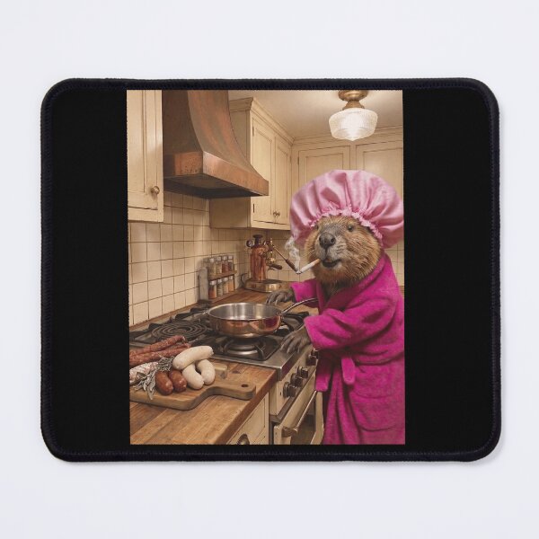 Item preview, Funny Beaver Housewife Brainrot Meme Animal Lover designed and sold by TerryConnells.