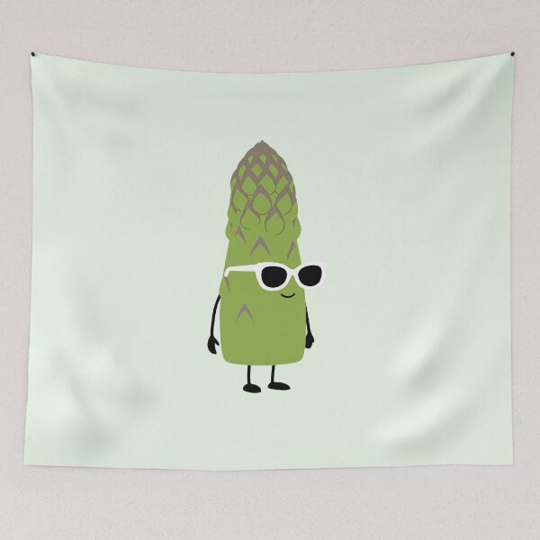 Item preview, Asparagus green Flat designed and sold by White Rim Mates.