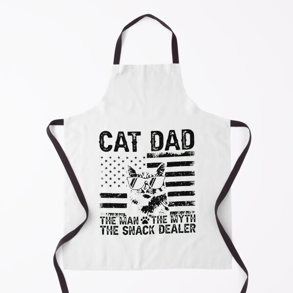 Item preview, Cat Dad The Man The Myth The Snack Dealer designed and sold by GiaoCalonas.