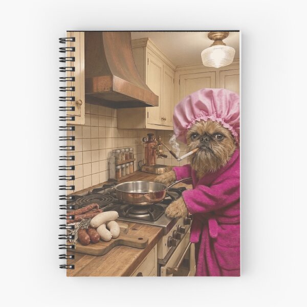 Item preview, Funny Brussels Griffon Housewife Brainrot Meme Dog Owner designed and sold by TerryConnells.