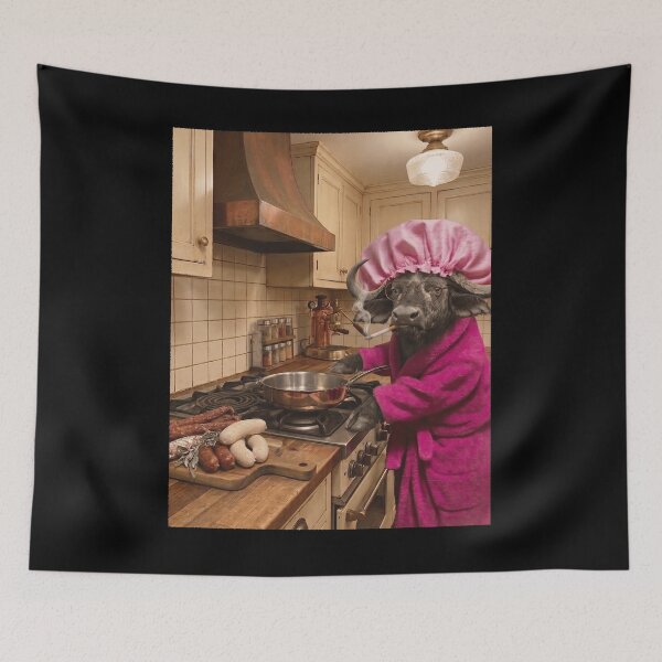 Item preview, Funny Buffalo Housewife Brainrot Meme Animal Lover designed and sold by TerryConnells.